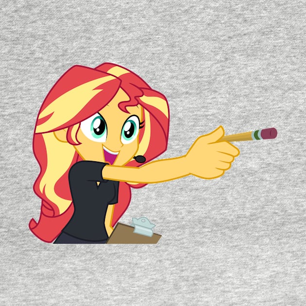 Director Sunset Shimmer 2 by CloudyGlow